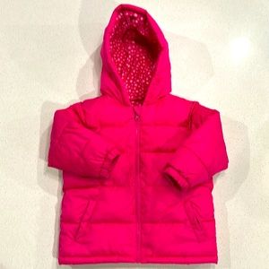 Girls Jacket - Faded Glory pink. 18 months.